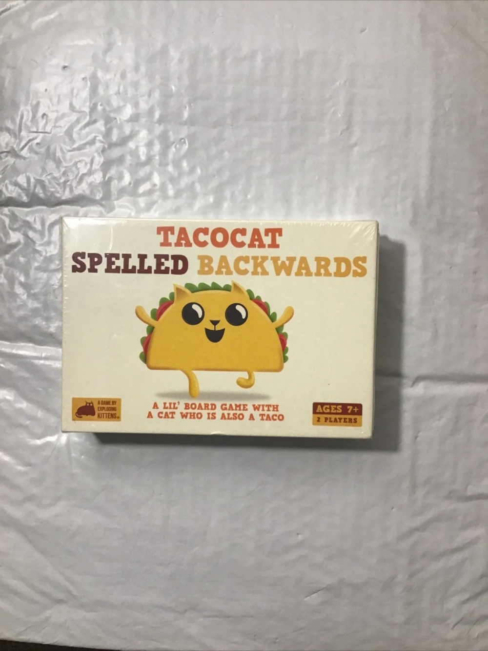 Taco Cat Spelled Backwards Board Game